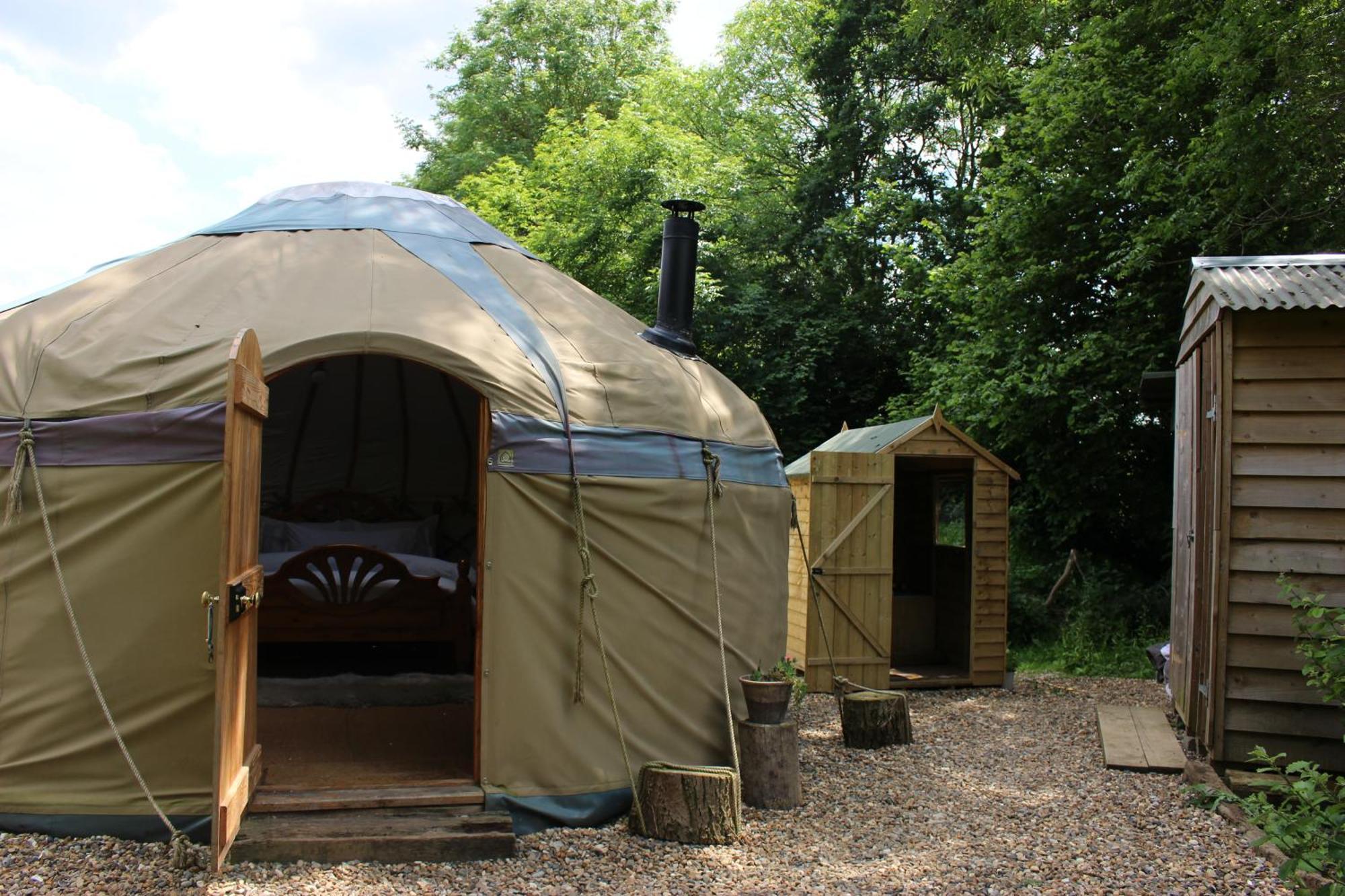 קנטרבורי The Yurt At Worcesters Farm מראה חיצוני תמונה